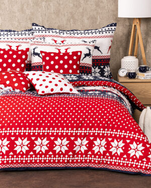 Bavlnené obliečky Blue nordic, 160 x 200 cm, 70 x 80 cm