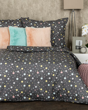 Bavlnené obliečky Bodky pastel, 140 x 200 cm, 70 x 90 cm
