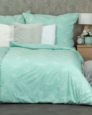 Bavlnené obliečky Dragonfly, 140 x 220 cm, 70 x 90 cm