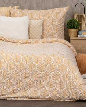 Flanelové obliečky Honey, 140 x 200 cm, 70 x 90 cm