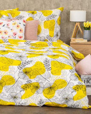 Krepové obliečky Floral fantasy, 140 x 200 cm, 70 x 90 cm