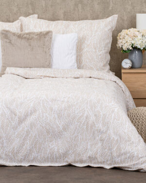 Krepové obliečky Natural, 140 x 200 cm, 70 x 90 cm