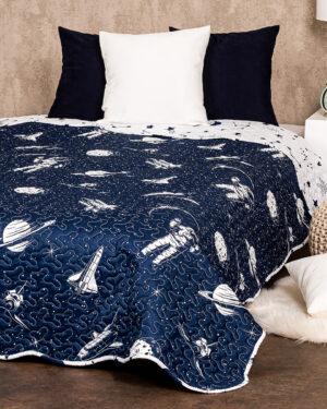 Prehoz na posteľ In Space, 140 x 220 cm