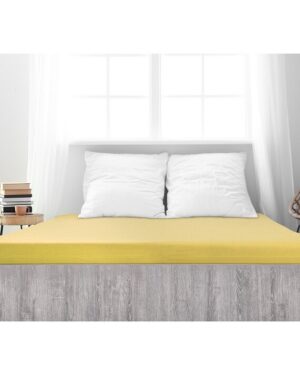 jersey prestieradlo Ideál žltá, 140 x 200 cm