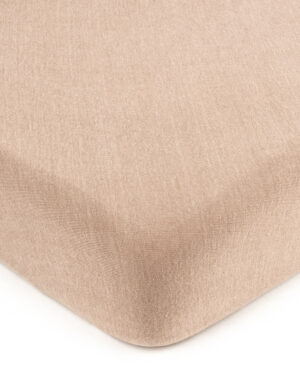 jersey prestieradlo svetlohnedá, 180 x 200 cm