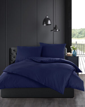Bavlnené obliečky Color modrá, 140 x 200 cm, 70 x 90 cm