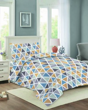 Bavlnené obliečky Nela 03 Triangulo, 140 x 200 cm, 70 x 90 cm