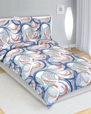 Bellatex Krepové obliečky Bublina, 140 x 200 cm, 70 x 90 cm, 140 x 200 cm, 70 x 90 cm