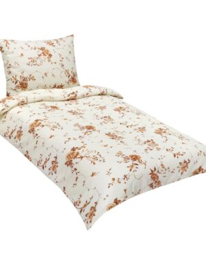 Bellatex Krepové obliečky Rozkvitnutá ruža, 140 x 200 cm, 70 x 90 cm