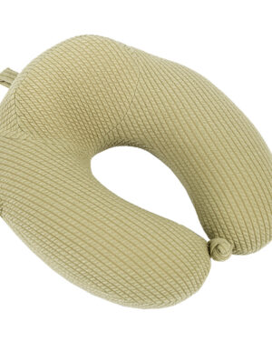 Bo-ma Cestovný vankúšik Comfort zelená, 31 x 29 cm