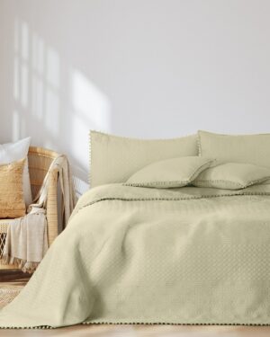 DecoKing Prehoz na posteľ Meadore béžová