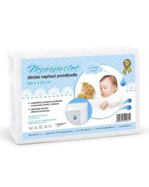 Detské nepriepustné jersey prestieradlo Míša, 60 x 120 cm, 60 x 120 cm