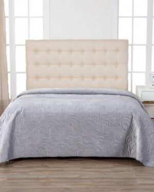 Matex Prehoz na posteľ Philadelphia sivá, 220 x 200 cm