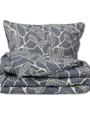 Matex Saténové obliečky Zlaté lístie, 140 x 200 cm, 70 x 90 cm