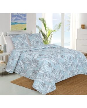 Jahu Prehoz na posteľ Foglie, 220 x 240 cm, 2x 45 x 45 cm