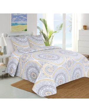Jahu Prehoz na posteľ Mandala, 220 x 240 cm, 2x 45 x 45 cm