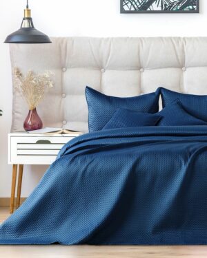 Restilo Prehoz na posteľ Carmen darkblue, 220 x 240 cm