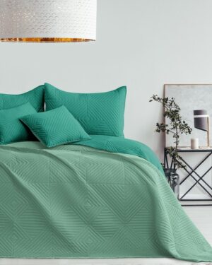 Restilo Prehoz na posteľ Softa green - jadegreen, 220 x 240 cm