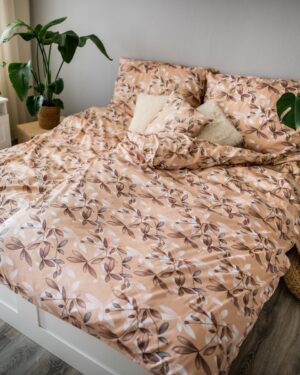 Jahu Saténové obliečky Ema Brenda, 140 x 200 cm, 70 x 90 cm + 40 x 40 cm