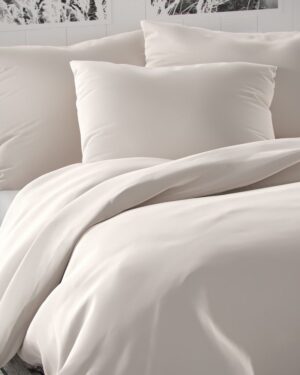 Kvalitex Saténové obliečky Luxury Collection biela, 140 x 220 cm, 70 x 90 cm
